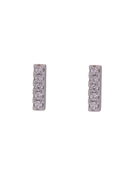 Pendientes Cinco Circonitas | Joyas Marisol