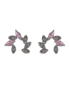 pendientes-de-presion-plateados-laurel-pink-circonitas-colores