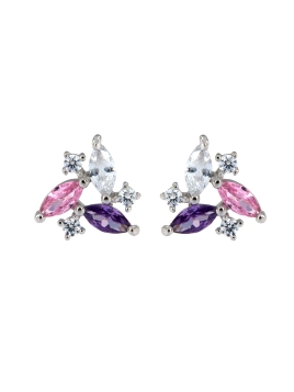 pendientes-de-presion-plateados-pink-and-purple-circonitas-colores