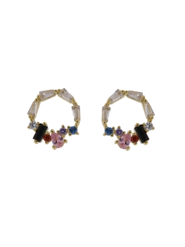 pendientes-de-presion-coloridos-pretty-golden-circonitas