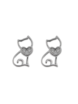 pendientes-de-presion-silueta-gato-corazon-circonitas