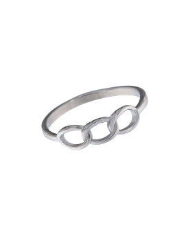 Anillo de trenzado, Plata 925 MM- Joyas Marisol