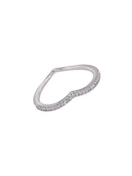 Anillo gota circonita Plata 925 MM- Joyas Marisol