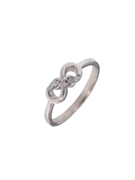 Anillo solitario circonita, Plata 925 MM- Joyas Marisol