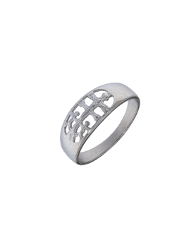 Anillo cruz caravaca, Plata 925 MM- Joyas Marisol