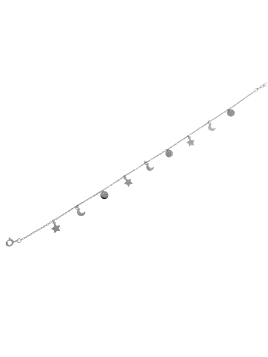 TOBILLERA  PLATA 925MM