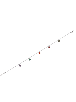 TOBILLERA  PLATA 925MM