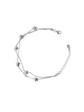 <p>Pulsera Estrella de plata de ley</p>