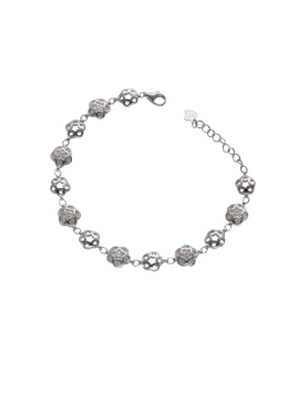 <p>Pulsera de plata </p>