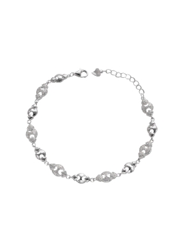 <p>Pulsera de plata </p>