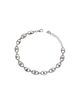 <p>Pulsera de plata </p>
