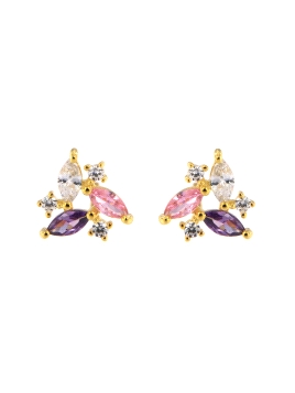 pendientes-de-presion-dorados-pink-and-purple-circonitas-colores