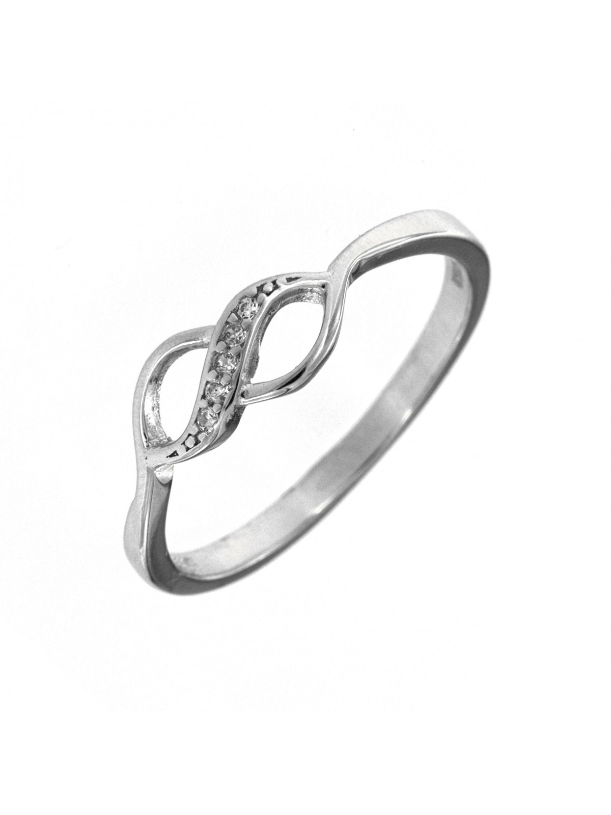 Anillo solitario sencillo circonita, Plata 925 MM- Joyas Marisol