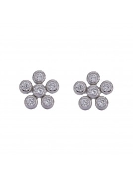 PENDIENTES FLOR CIRCONITA