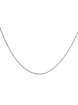 Cadena veneciana de plata 45 cm en Plata de Ley 925
