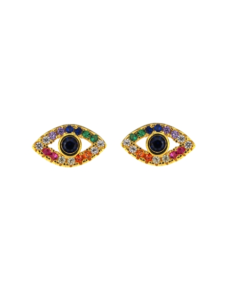 pendientes-de-presion-ojos-dorados-circonitas-colores