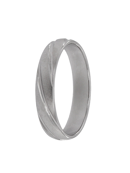 <P><STRONG><U>Anillo de boda hecho con Plata de Primera Ley 925MM.</U></STRONG><BR><BR>Alianza de Plata de Primera Ley con detal