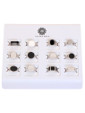 Expositor anillos plata sellos caballero con 12 unidades para joyerías