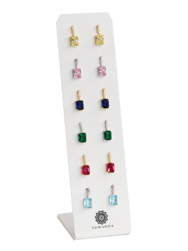 EXPOSITOR PENDIENTE BRILLO