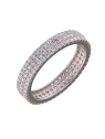 Anillo de Plata Pavé de Circonitas en Plata 925