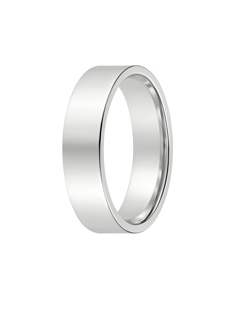 alianza de plata acabado brillante 5 mm