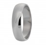 alianza de plata 925MM lisa fina 5 mm