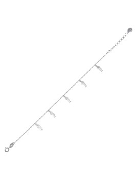 PULSERA PLATA PECECITOS