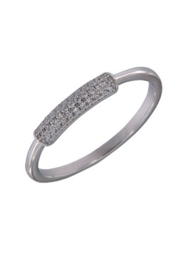 ANILLO CIRCONITA PLATA