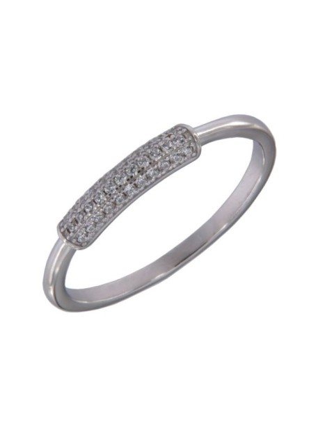 ANILLO CIRCONITA PLATA
