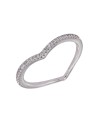 Anillo gota circonita Plata 925 MM- Joyas Marisol