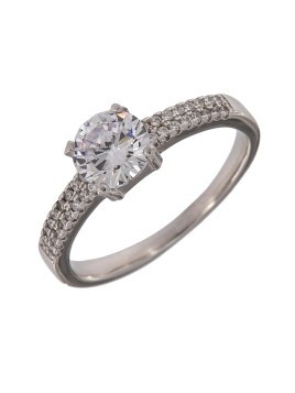 SOLITARIO CIRCONITA BLANCA