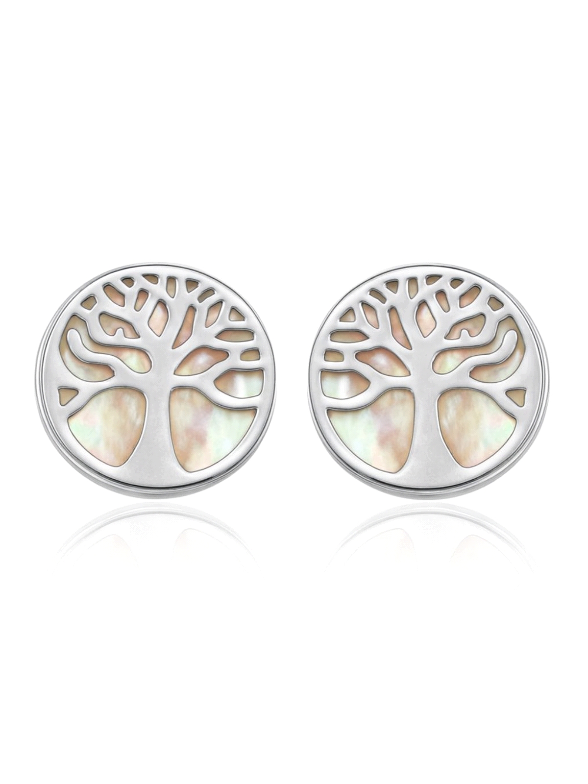 PLATA PENDIENTES NACAR  925MM                                                                       