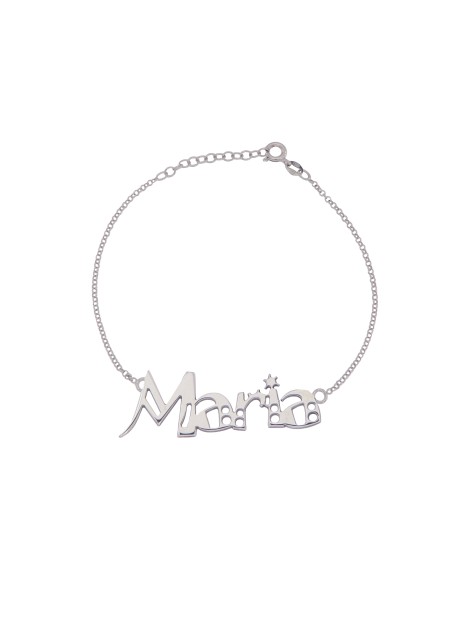 Pulsera Nombre Personalizado con Detalle Estrella