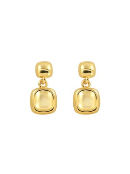 PENDIENTES PLATA 925MM DORADO