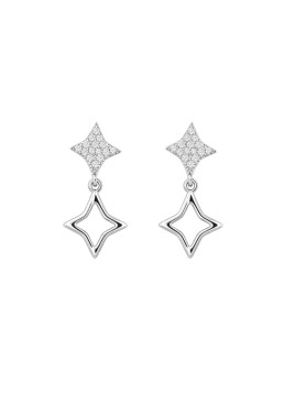 PENDIENTES PLATA 925MM CON...