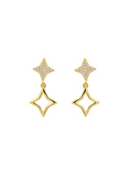 PENDIENTES PLATA 925MM CON...