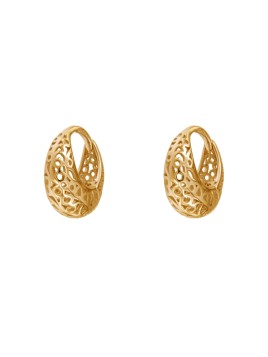 PENDIENTE PLATA 925MM DORADO