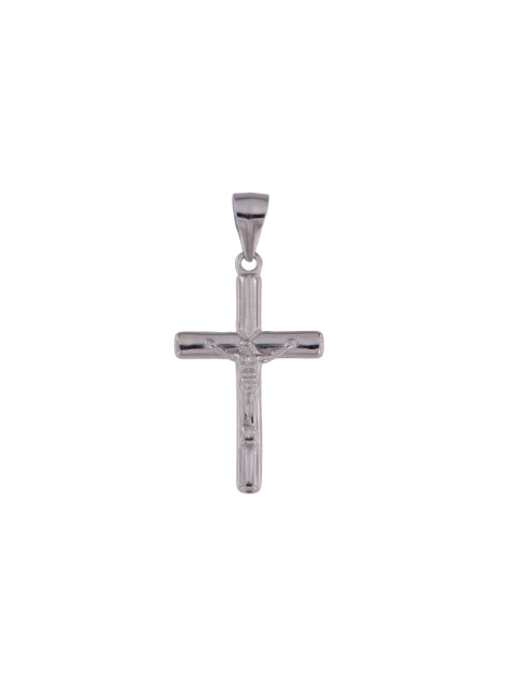 Gargantilla cruz de plata, hecha con circonitas plateadas que hacen de esta una pieza elegante.



La combinación de la plat