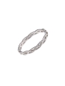 Anillo de trenzado liso, Plata 925 MM- Joyas Marisol