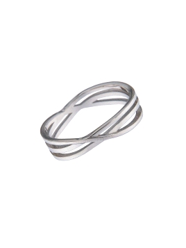 Precioso Anillo de Plata De Triple Liso elaborado en Plata de Primera de Ley. <BR><BR>COMPOSICIÓN<BR><BR>Material: Plata de Ley 