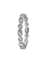 Precioso Anillo de Plata Circonita Colores Ovalada en Plata de Primera de Ley. <BR><BR>COMPOSICIÓN<BR><BR>Material: Plata de Ley