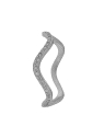 Precioso Anillo de Plata Olas Circonitas en Plata de Primera de Ley. <BR><BR>COMPOSICIÓN<BR><BR>Material: Plata de Ley 925<BR>Me
