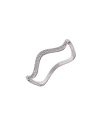 Anillo ola circonitas, Plata 925 MM- Joyas Marisol