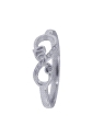 Precioso Anillo de Plata Infinito Love en plata con circonitas Plata de Primera de Ley. <BR><BR>COMPOSICIÓN<BR><BR>Material: Pla
