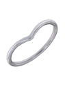 Precioso Anillo de Plata Gota Lisa elaborado en Plata de Primera de Ley. <BR><BR>COMPOSICIÓN<BR><BR>Material: Plata de Ley 925<B