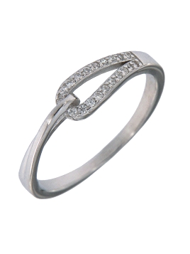 Precioso Anillo de Plata Nudo elaborado en Plata de Primera de Ley. <BR><BR>COMPOSICIÓN<BR><BR>Material: Plata de Ley 925<BR>Med