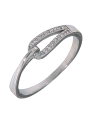 Precioso Anillo de Plata Nudo elaborado en Plata de Primera de Ley. <BR><BR>COMPOSICIÓN<BR><BR>Material: Plata de Ley 925<BR>Med