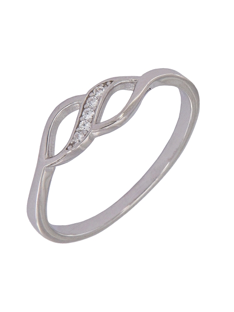 Anillo solitario circonita, Plata 925 MM- Joyas Marisol