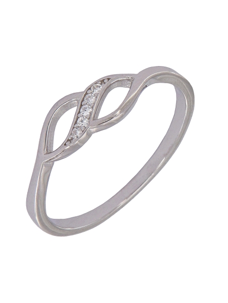 Anillo solitario circonita, Plata 925 MM- Joyas Marisol