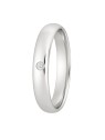 alianza plata 925 circonita 5 mm